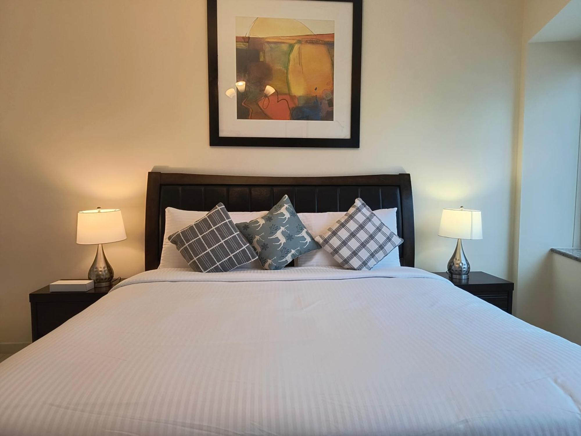 Trinity Holiday Homes - Sheikh Zayed Road Near To Financial Center Metro Station Dubaj Kültér fotó