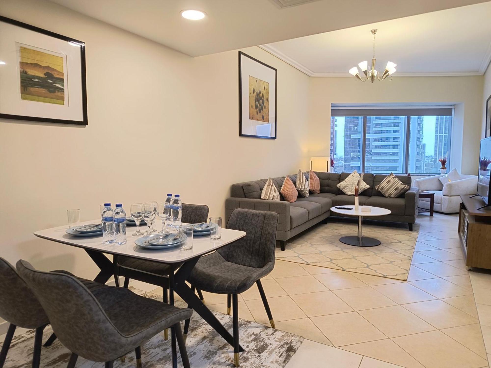 Trinity Holiday Homes - Sheikh Zayed Road Near To Financial Center Metro Station Dubaj Kültér fotó